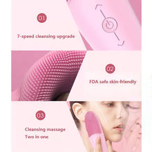 Load image into Gallery viewer, Silicone Electric Face Cleanser