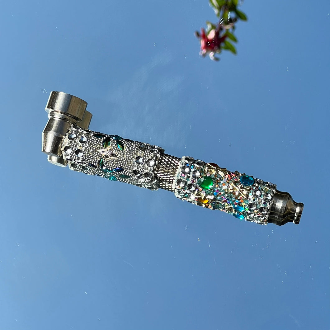 Bohemian Jeweled Pipe