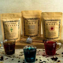 Load image into Gallery viewer, CALM, HAPPY &amp; AWAKEN Herbal Tea Bundle.
