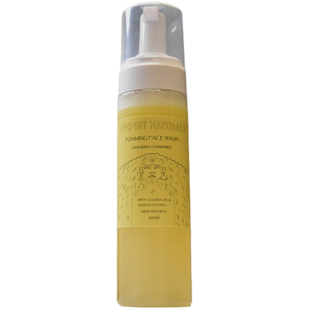 Lavender & Chamomile Foaming Face Wash